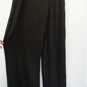 Eileen Fisher Black Wide Leg Pants